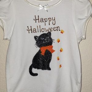🎃🎃🎃White Halloween shirt,  handpainted